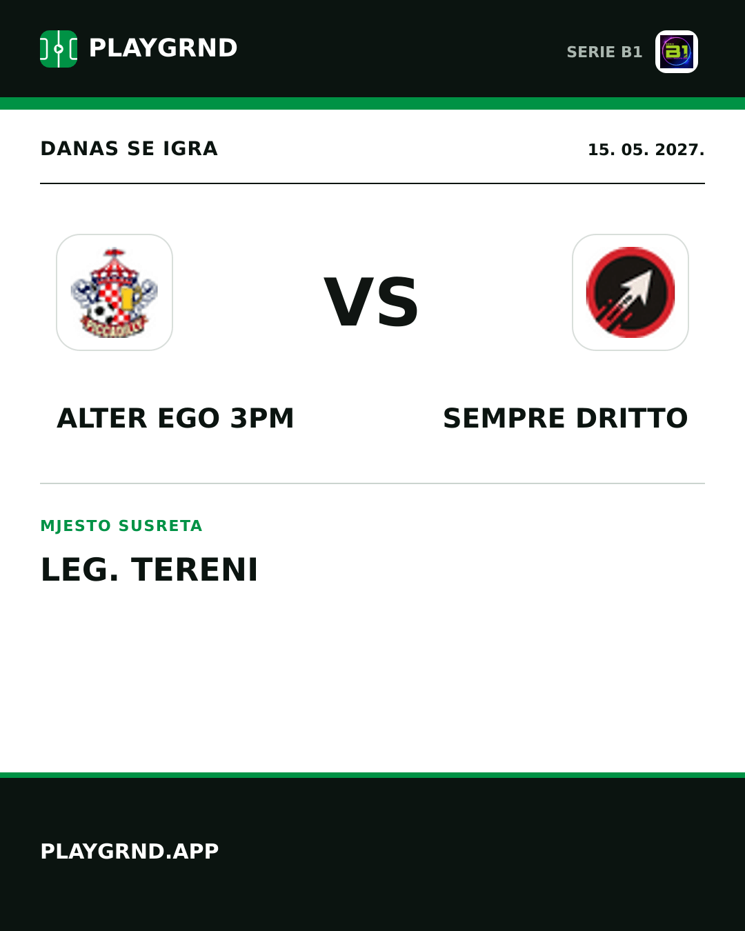 Instagram slika: Alter Ego 3PM vs Sempre Dritto