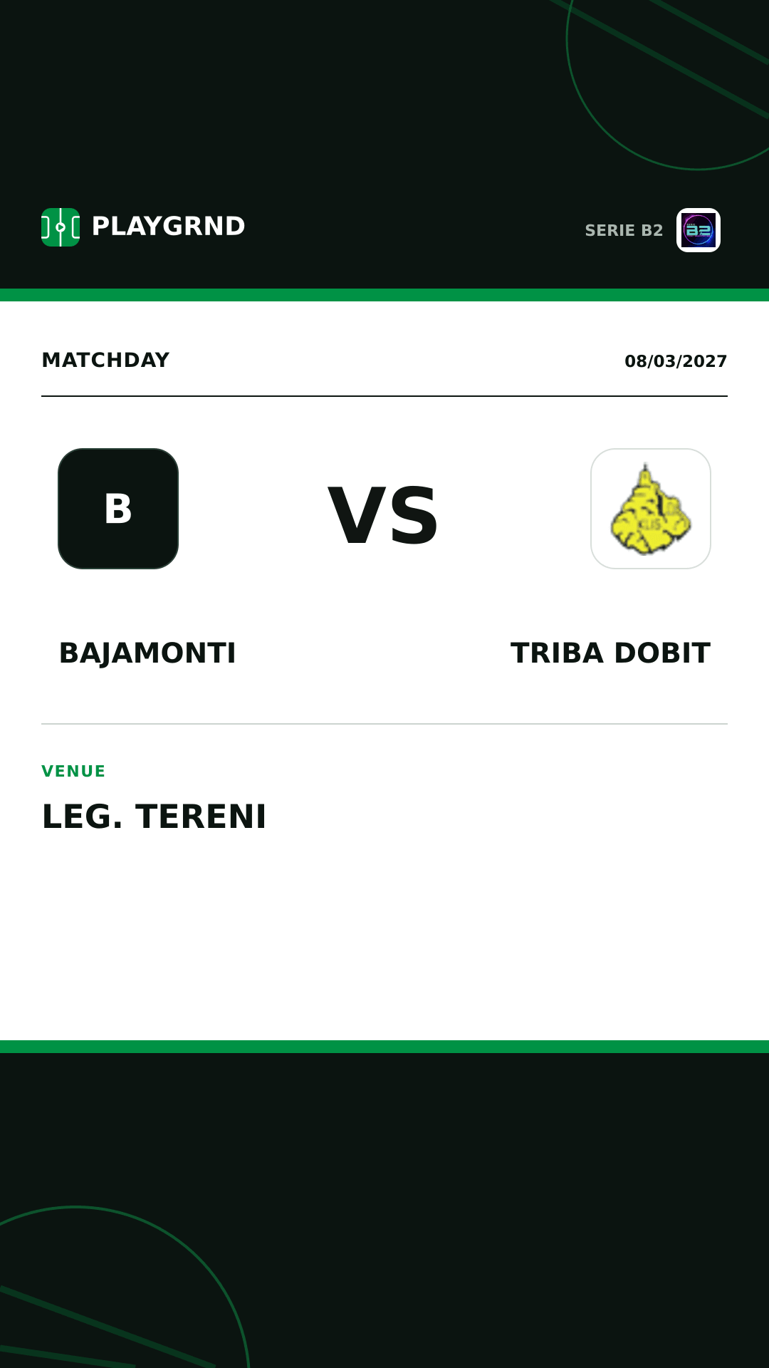 Instagram artwork: Bajamonti vs Triba Dobit