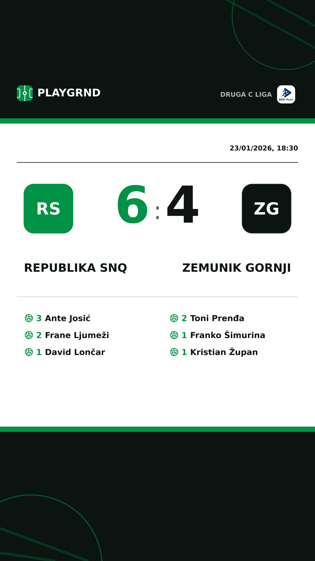 Instagram artwork: Republika SNQ 6:4 Zemunik Gornji