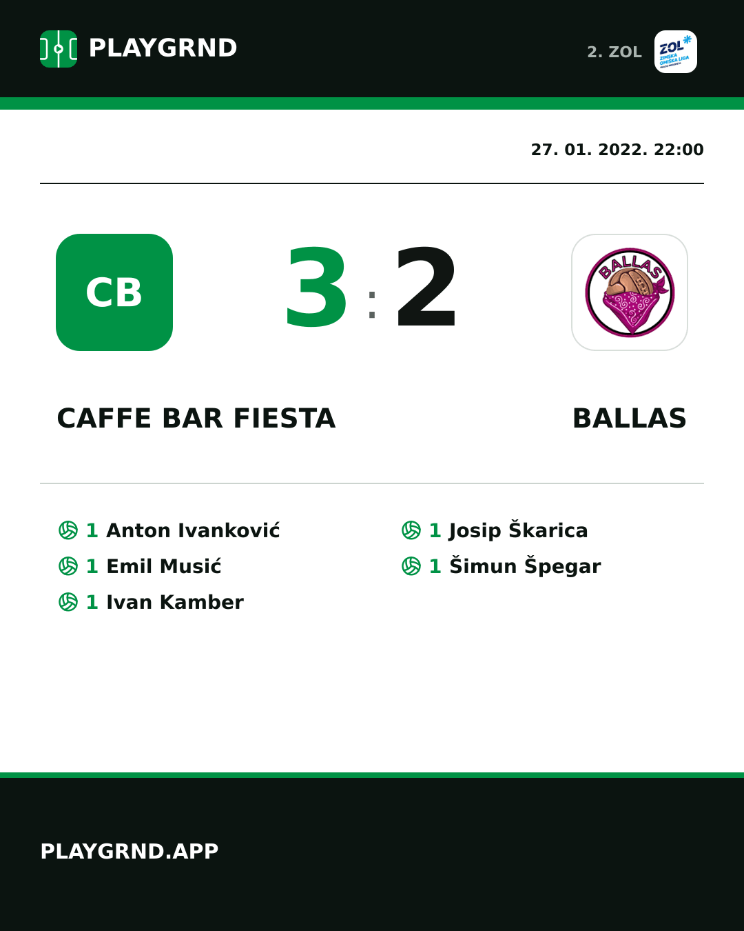 Instagram slika: Caffe bar Fiesta 3:2 Ballas