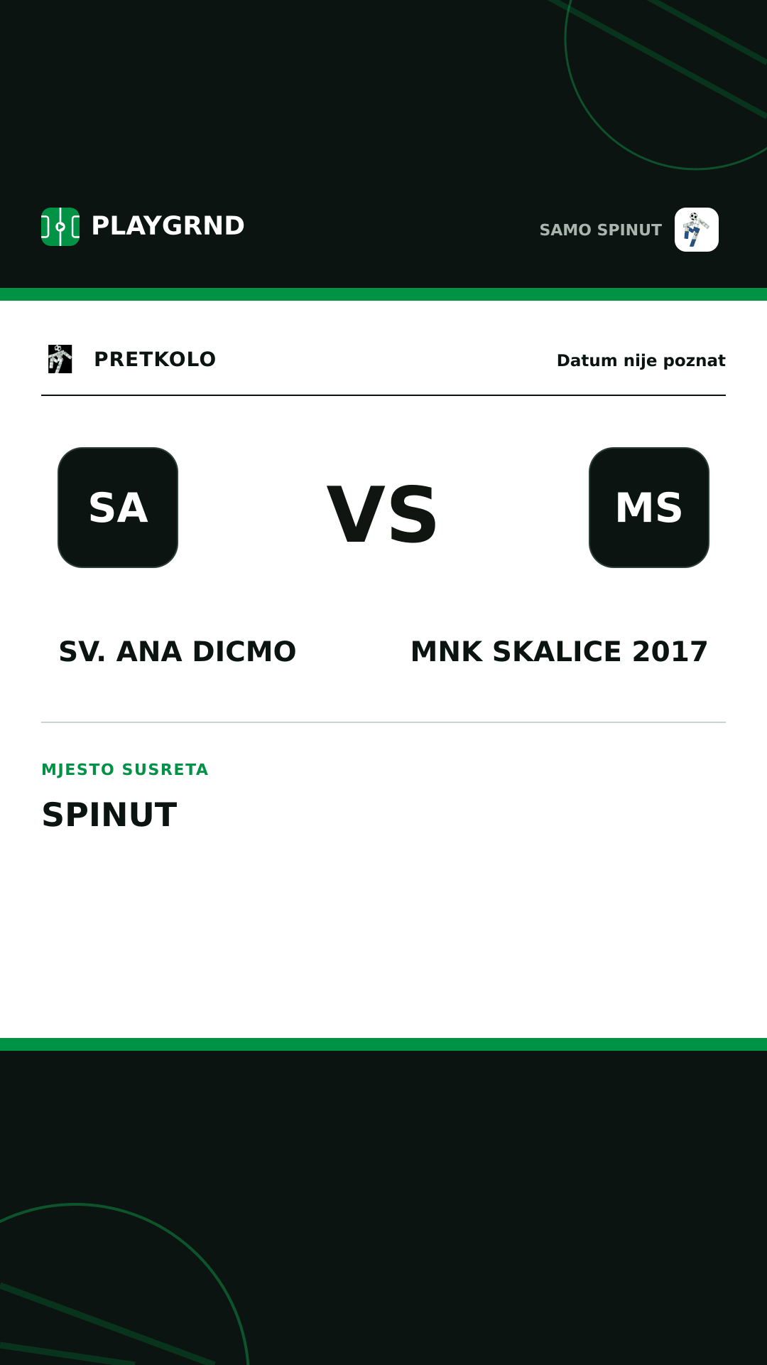 Instagram slika: Sv. Ana Dicmo vs MNK Skalice 2017