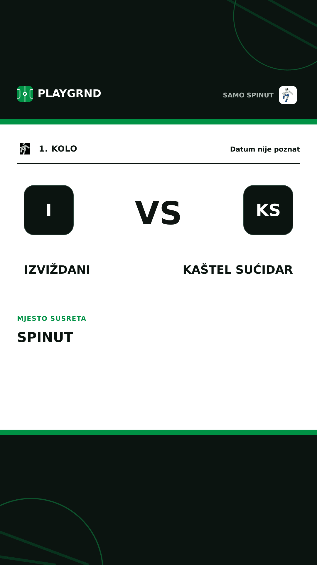 Instagram slika: Izviždani vs Kaštel Sućidar