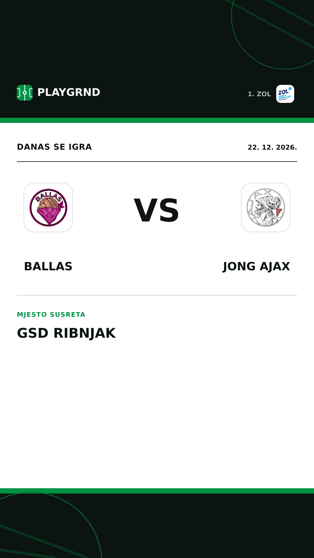 Instagram slika: Ballas vs Jong Ajax
