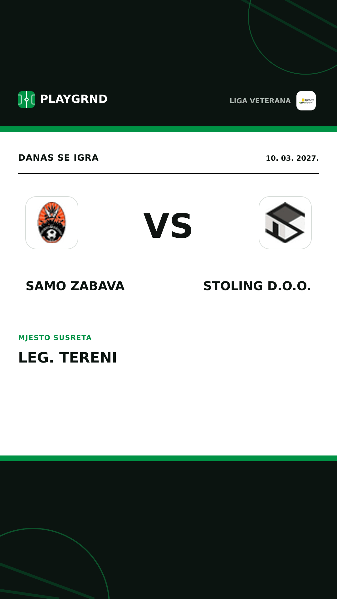 Instagram slika: Samo Zabava vs Stoling D.O.O.