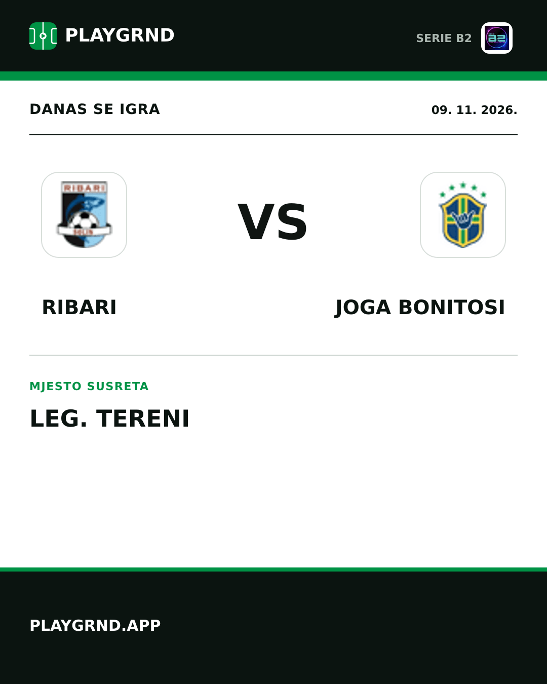 Instagram slika: Ribari vs Joga Bonitosi