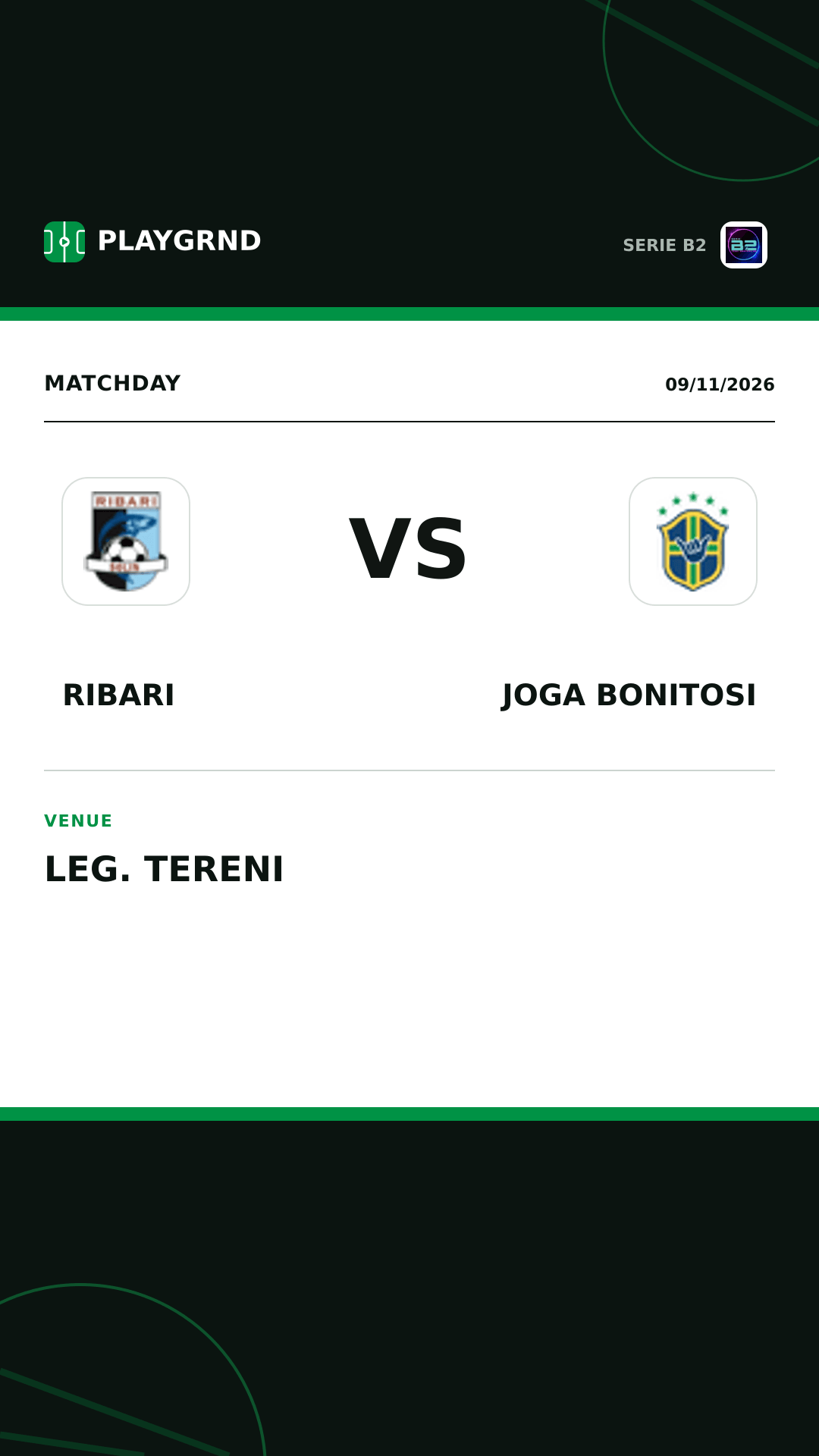 Instagram artwork: Ribari vs Joga Bonitosi