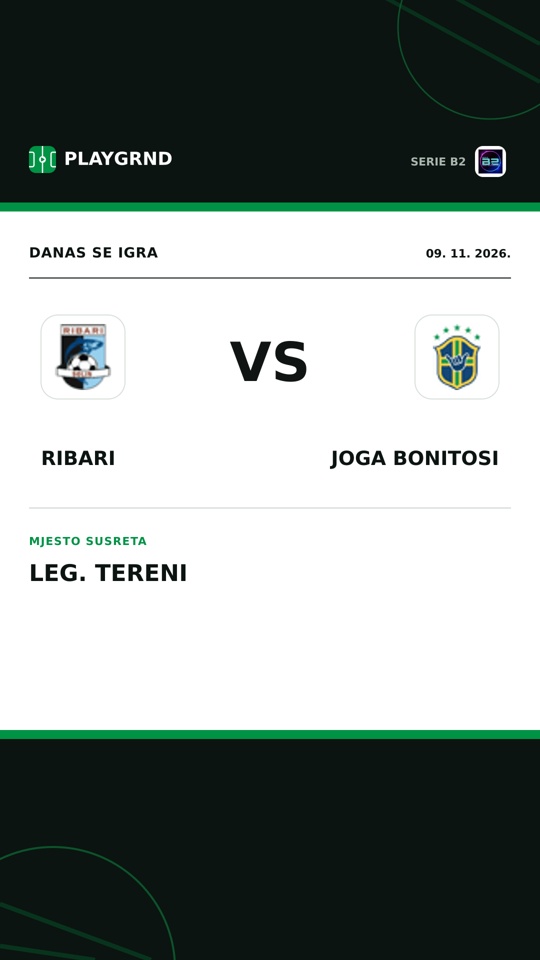 Instagram slika: Ribari vs Joga Bonitosi