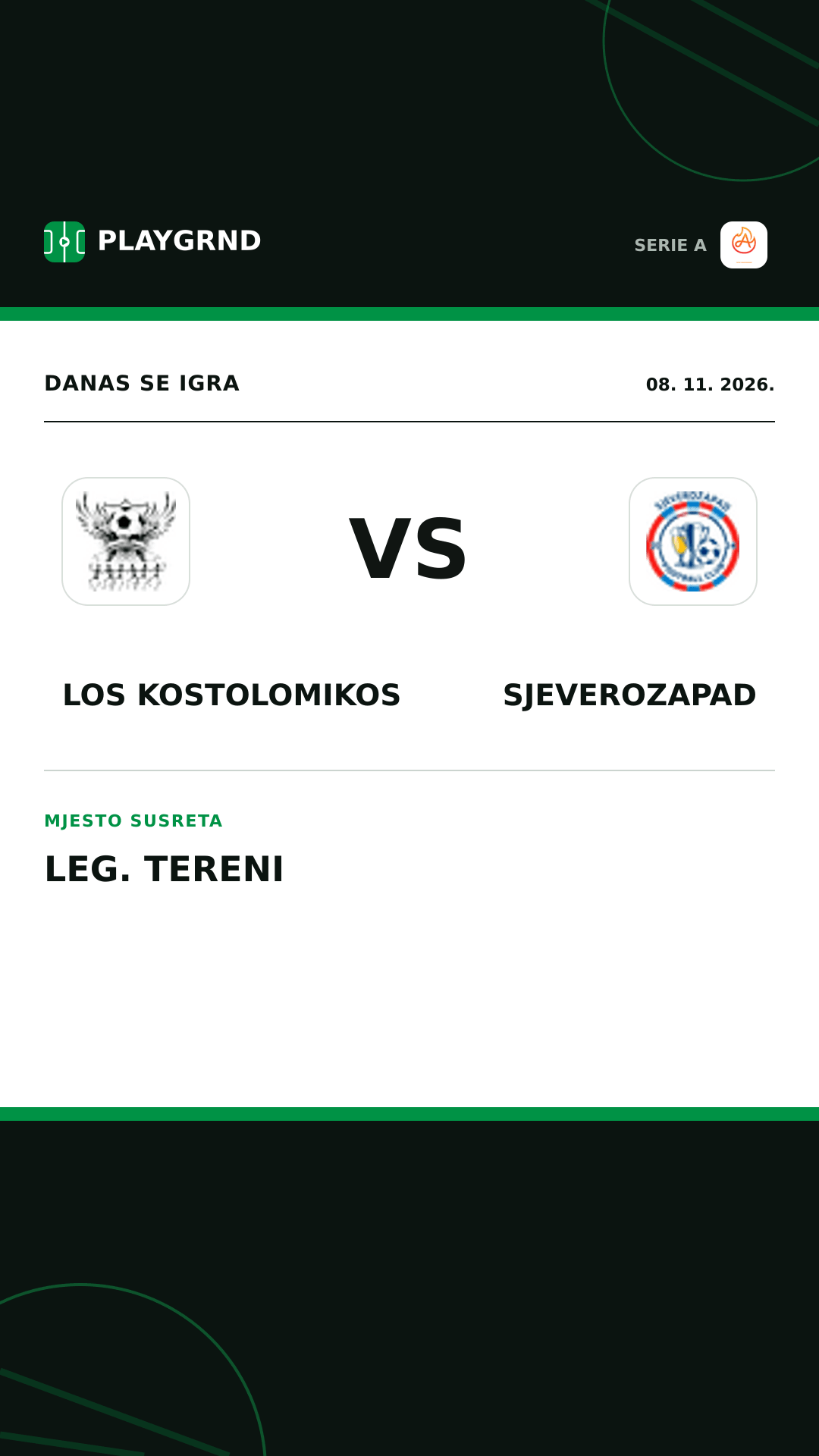 Instagram slika: Los Kostolomikos vs Sjeverozapad