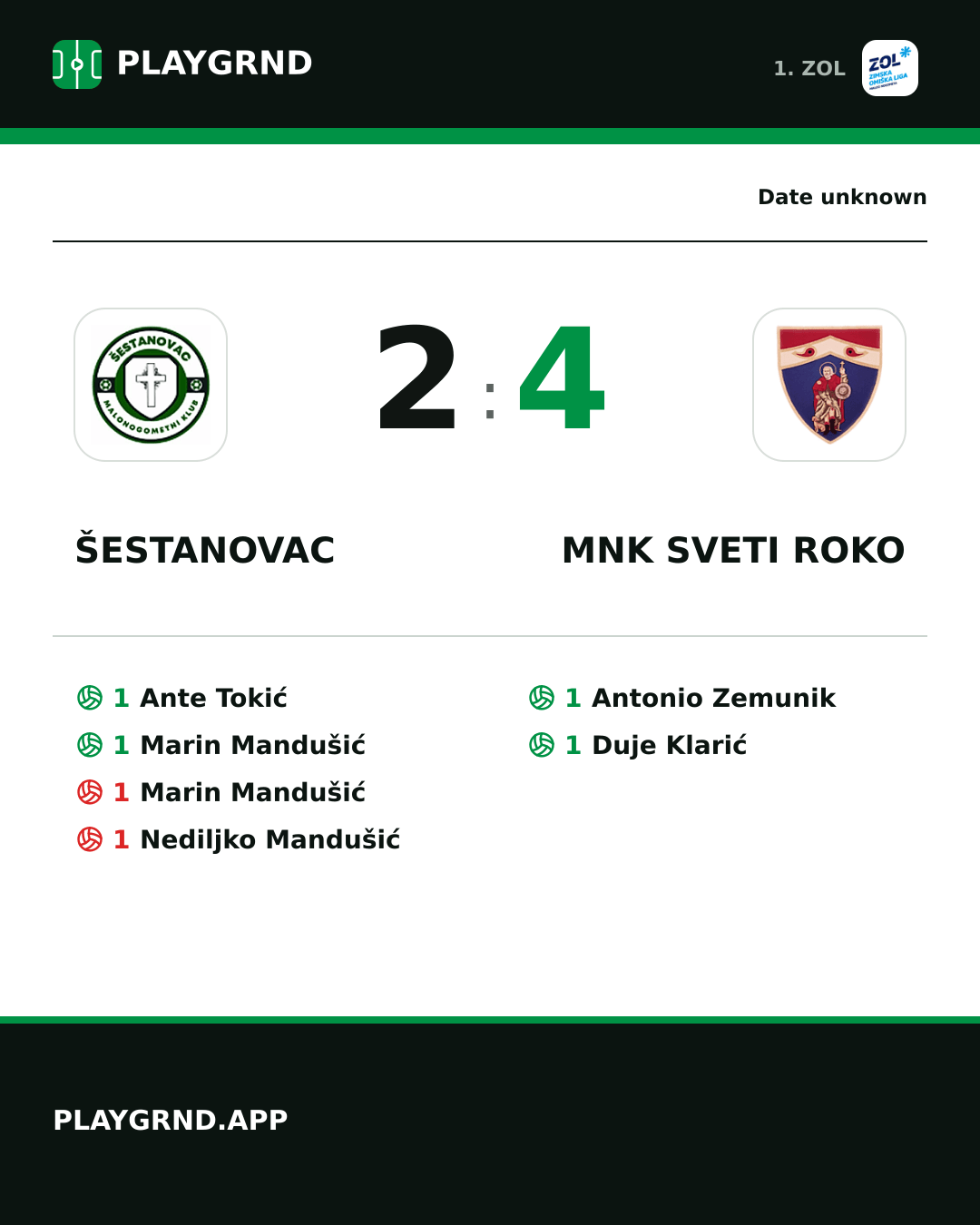 Instagram artwork: Šestanovac 2:4 MNK Sveti Roko