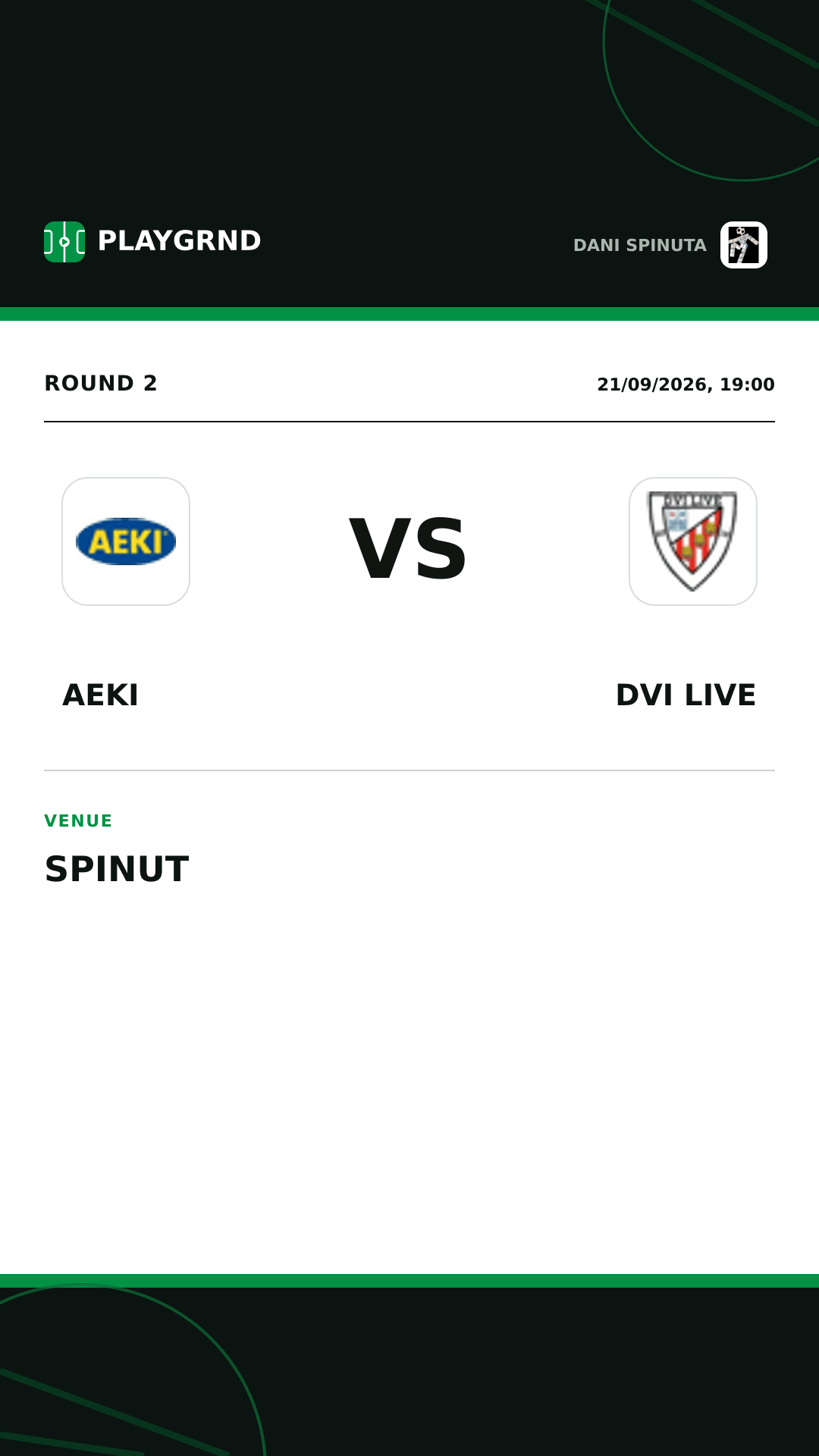 Instagram artwork: AEKI vs Dvi Live