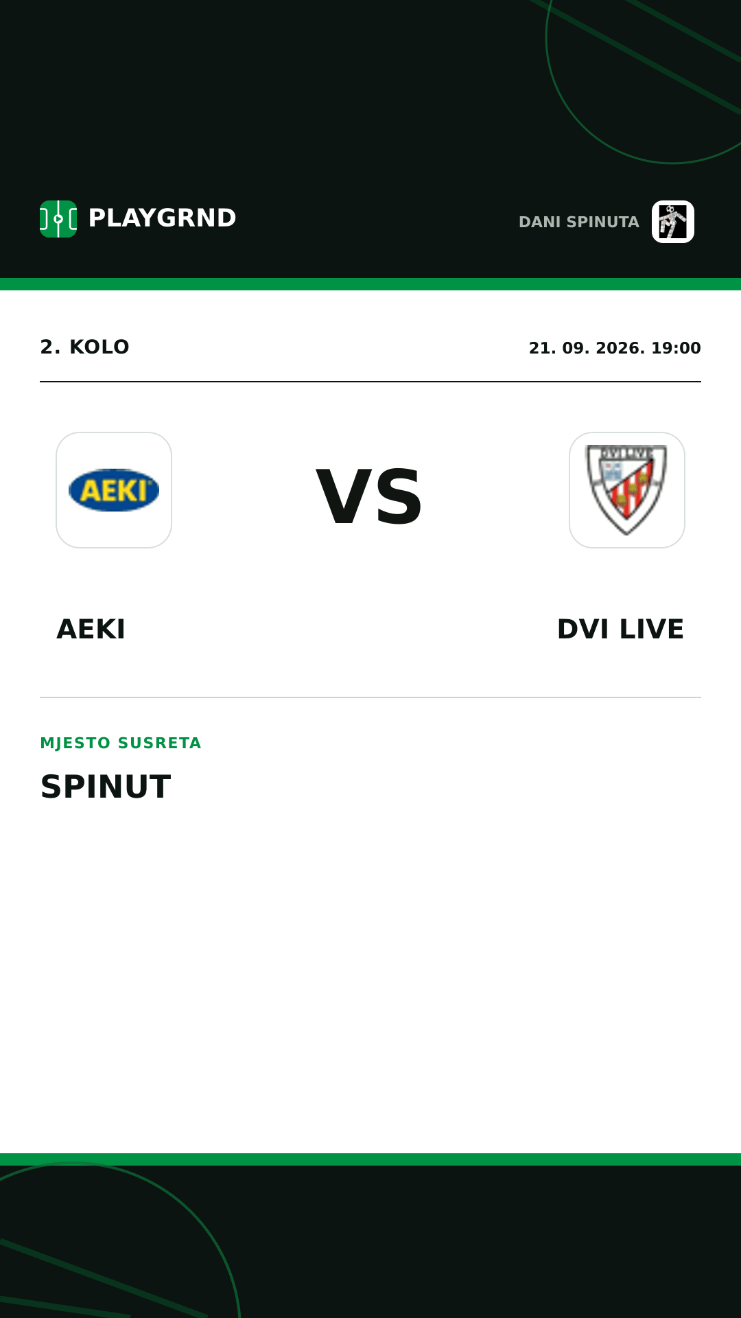 Instagram slika: AEKI vs Dvi Live