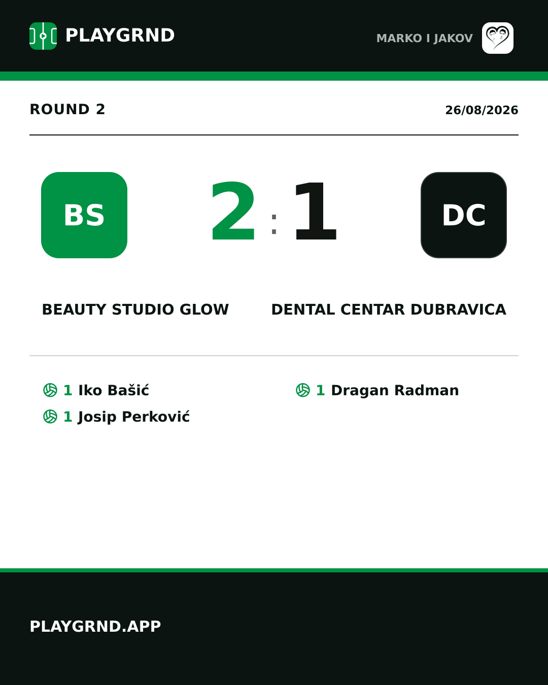 Instagram artwork: Beauty studio Glow 2:1 Dental centar Dubravica