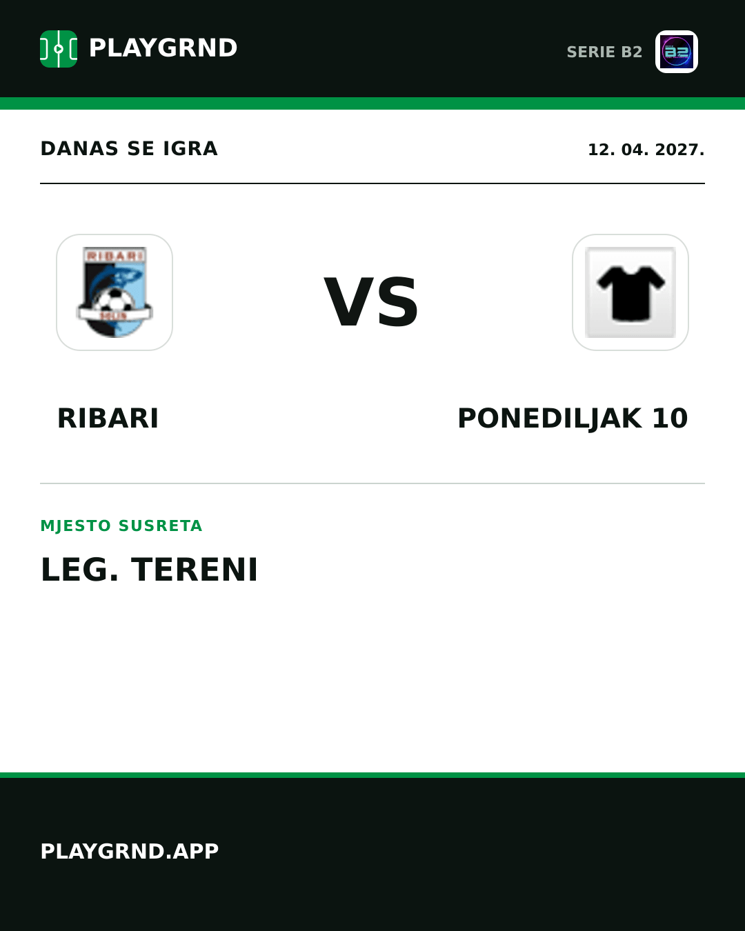 Instagram slika: Ribari vs Ponediljak 10
