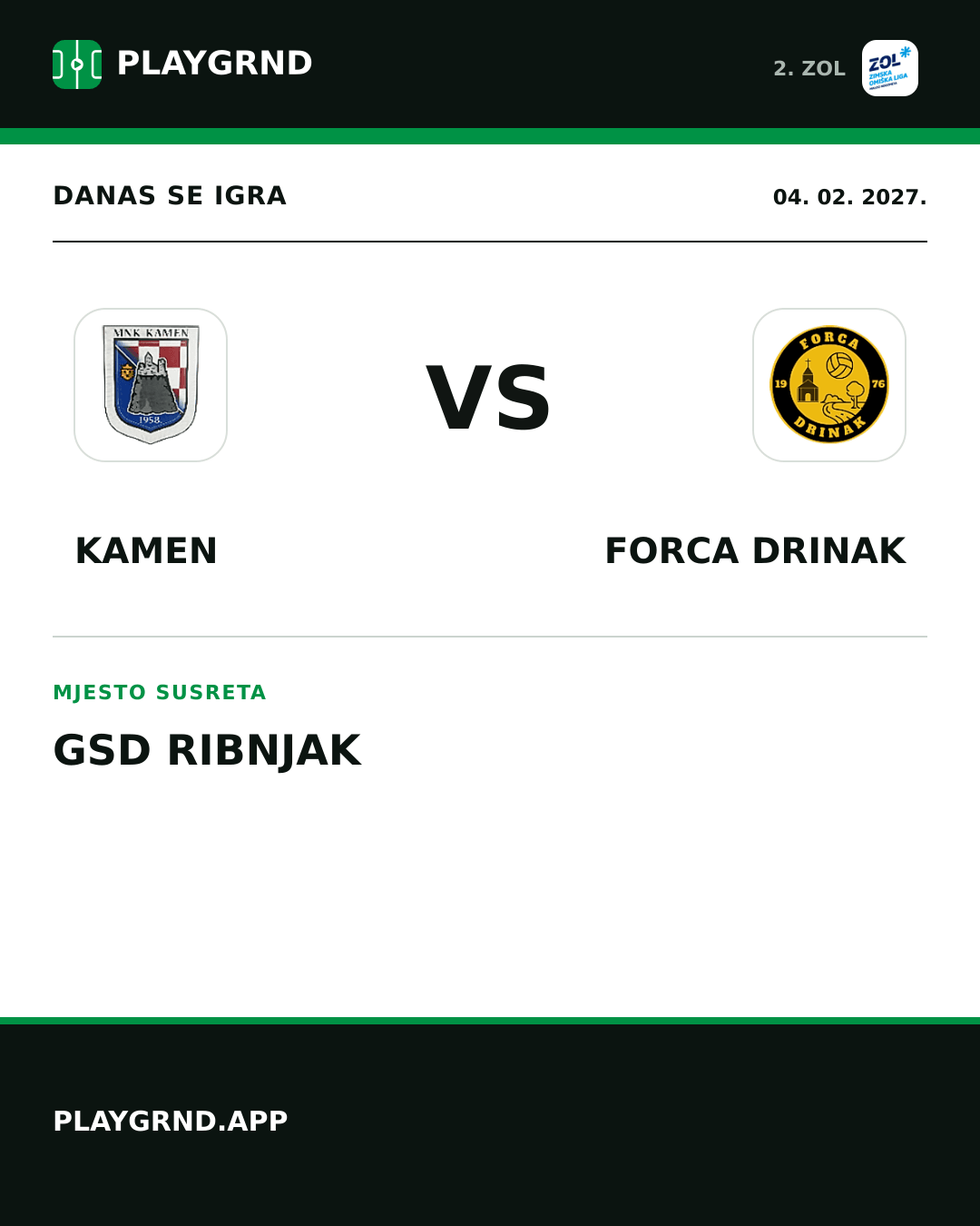 Instagram slika: Kamen vs Forca Drinak