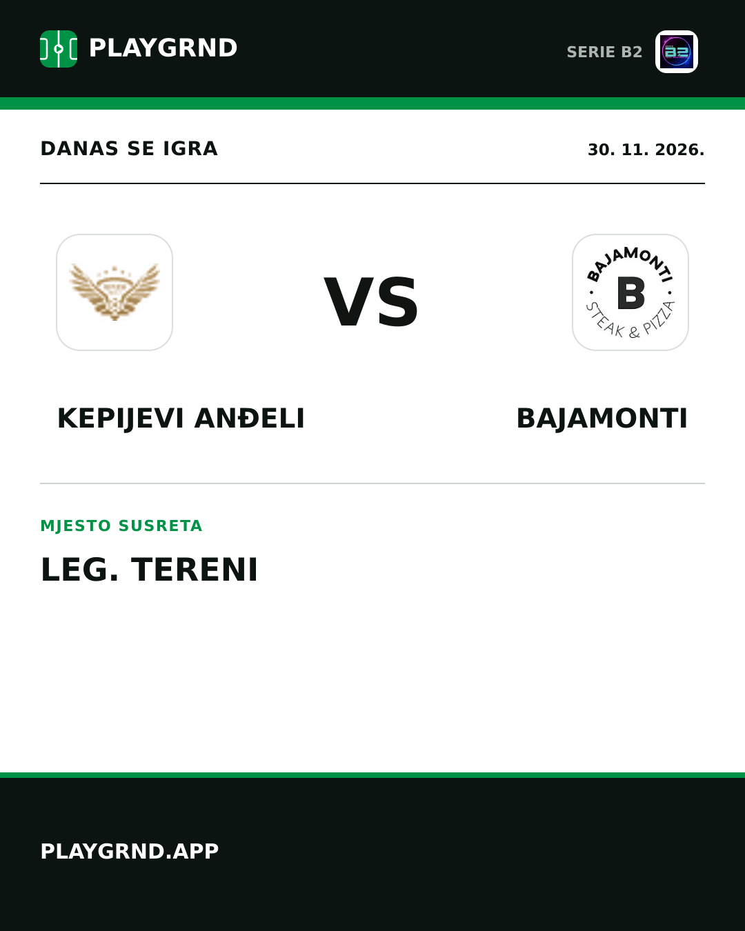 Instagram slika: Kepijevi Anđeli vs Bajamonti