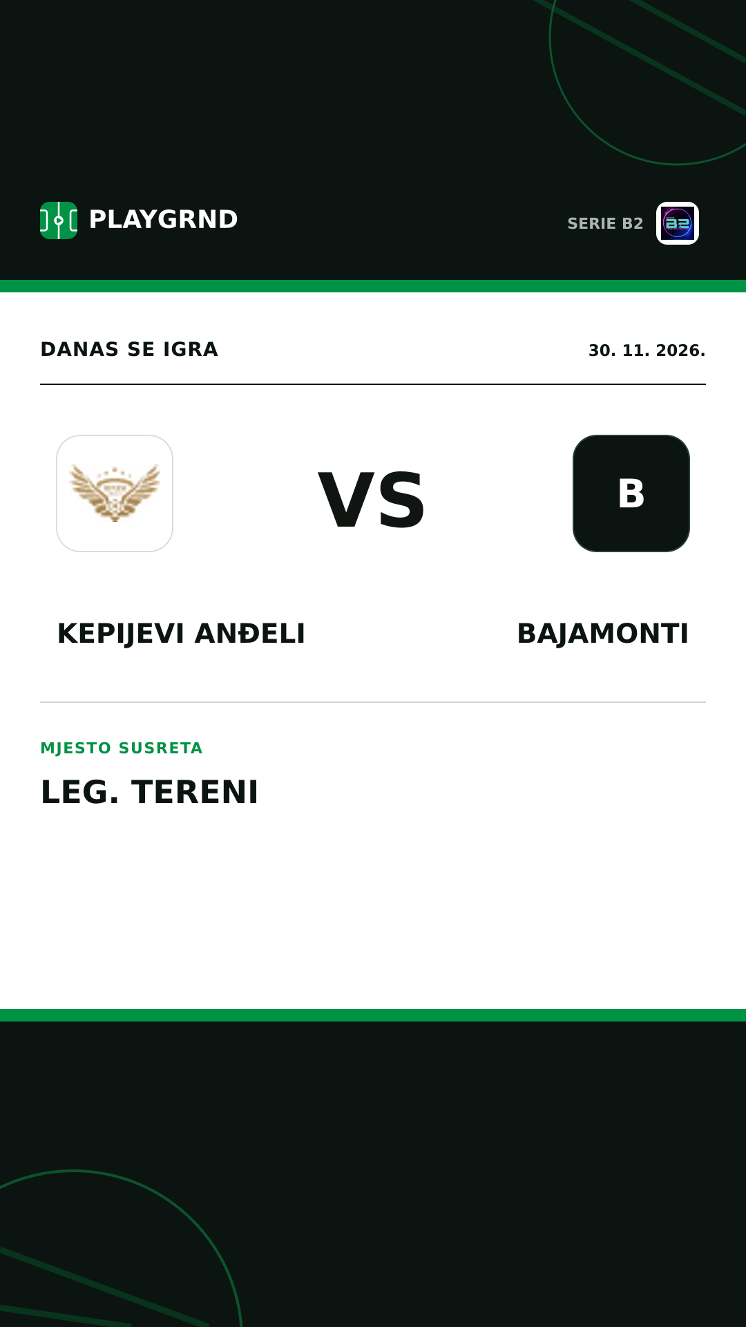 Instagram slika: Kepijevi Anđeli vs Bajamonti