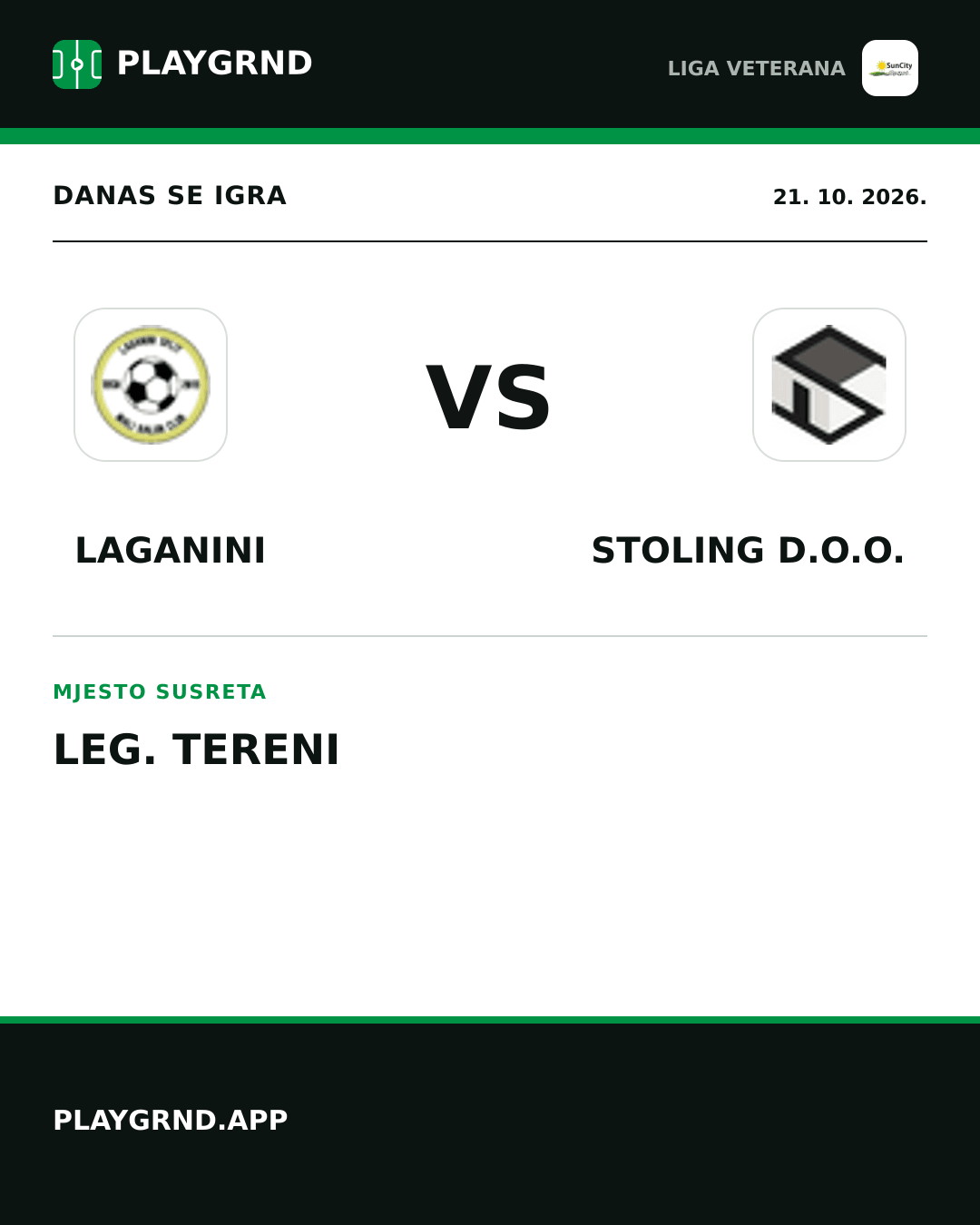 Instagram slika: Laganini vs Stoling D.O.O.