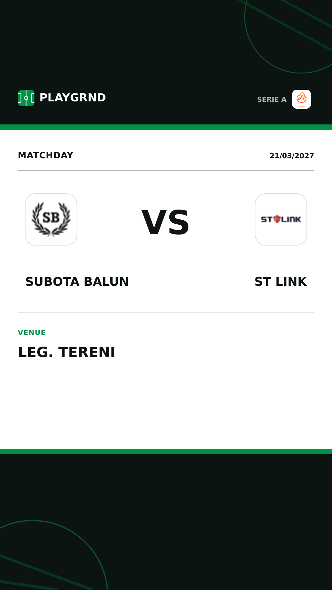 Instagram artwork: Subota Balun vs ST Link