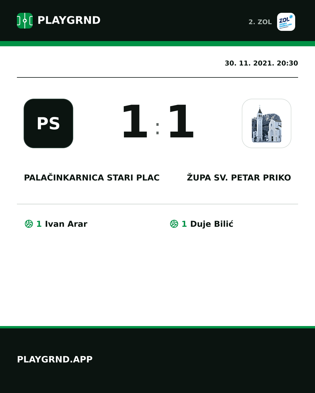 Instagram slika: Palačinkarnica Stari plac 1:1 Župa Sv. Petar Priko