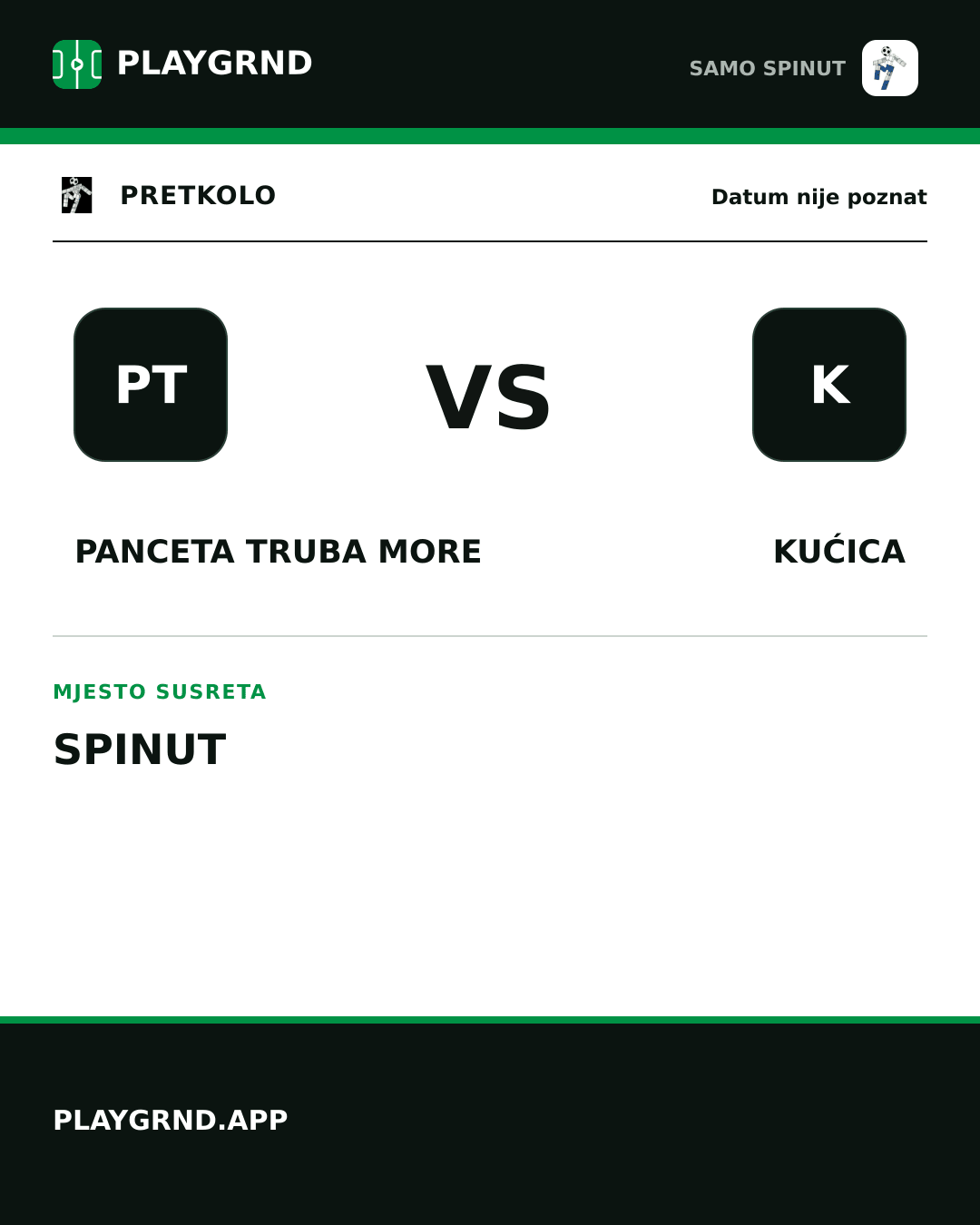 Instagram slika: Panceta Truba More vs Kućica