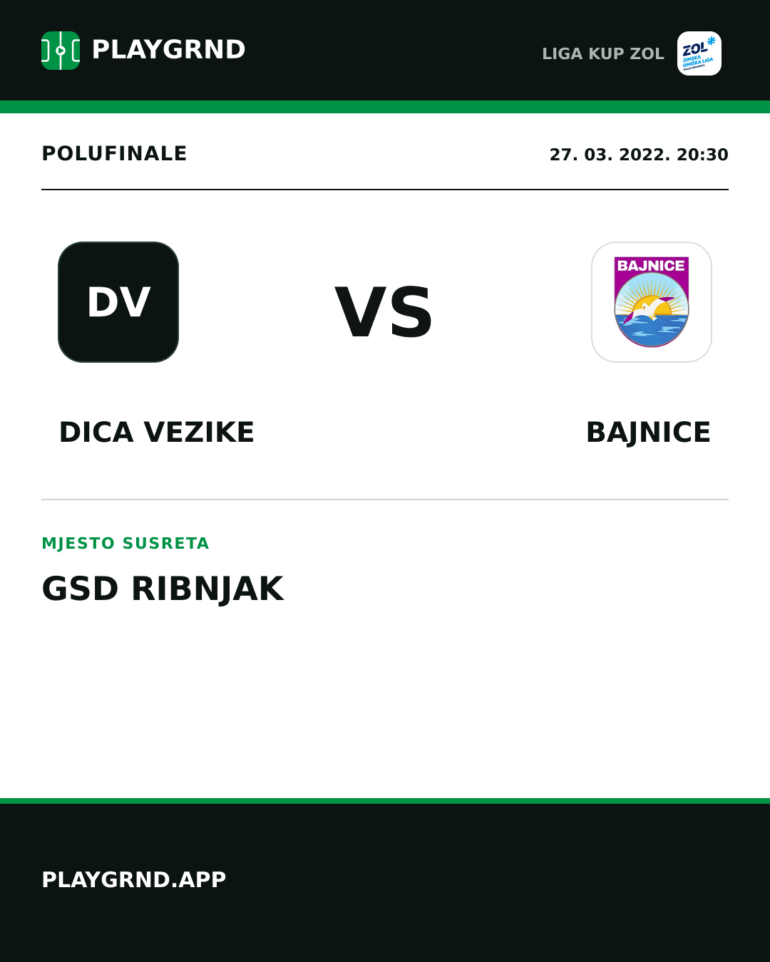 Instagram slika: Dica Vezike vs Bajnice