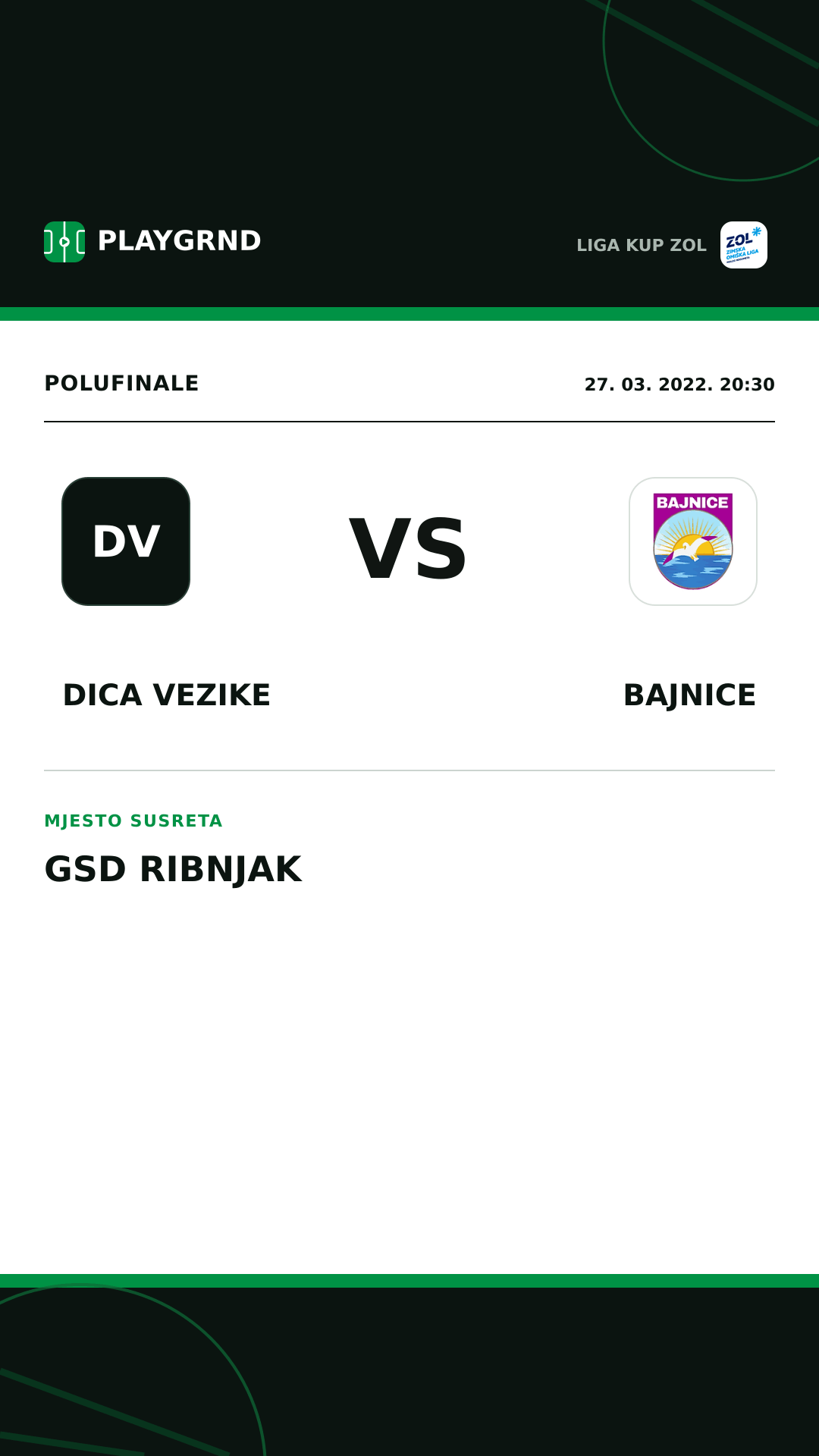 Instagram slika: Dica Vezike vs Bajnice