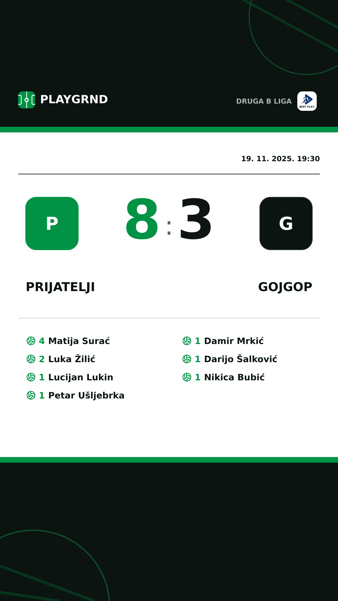 Instagram slika: Prijatelji 8:3 Gojgop