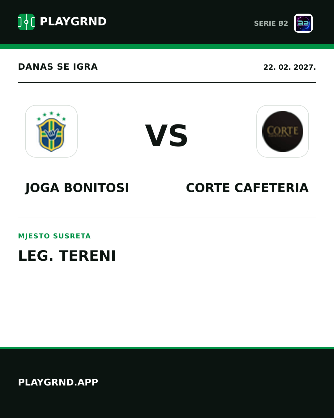 Instagram slika: Joga Bonitosi vs Corte Cafeteria