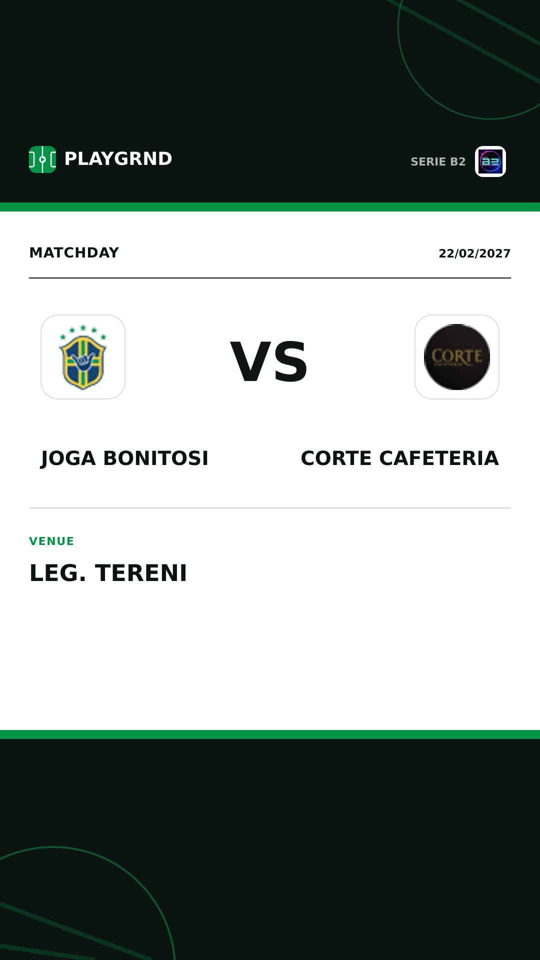 Instagram artwork: Joga Bonitosi vs Corte Cafeteria