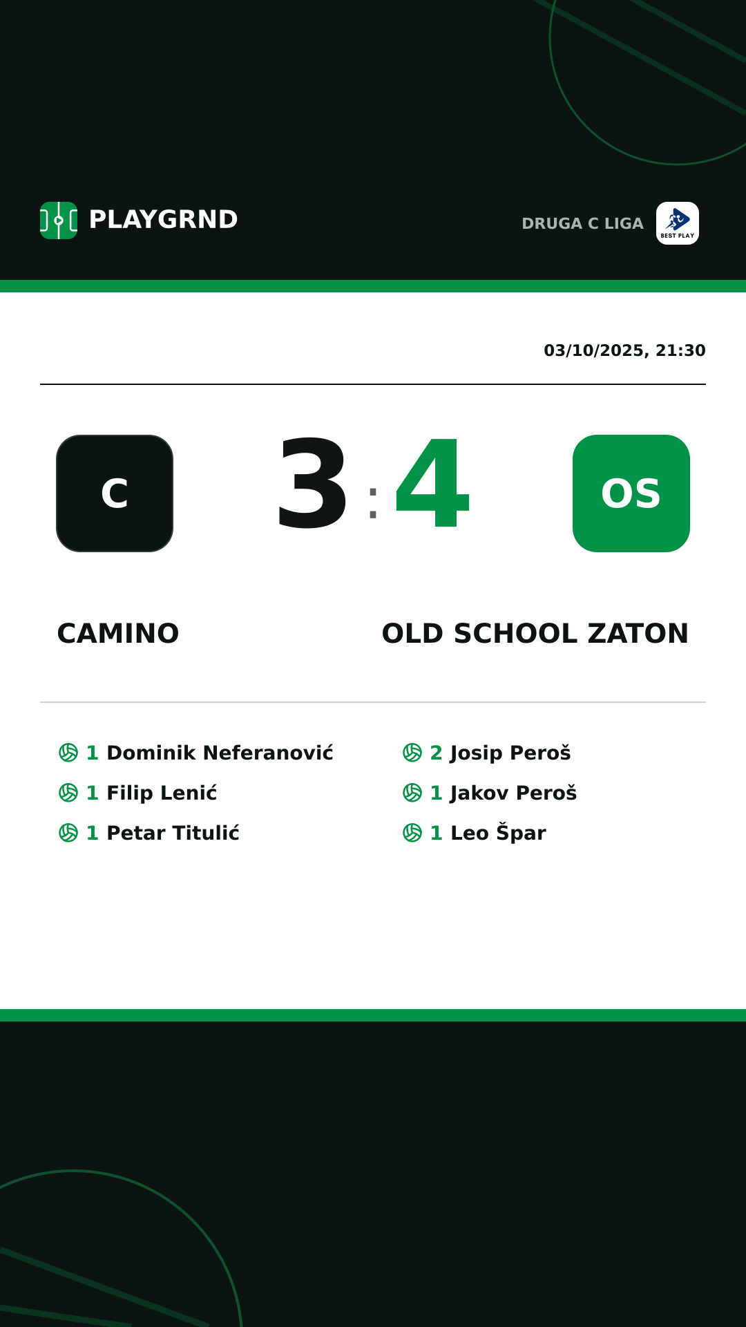 Instagram artwork: Camino 3:4 Old School Zaton