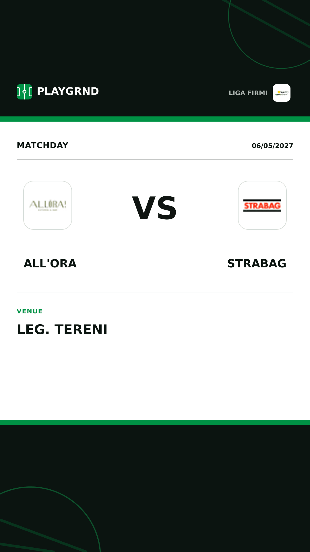 Instagram artwork: All'Ora vs Strabag