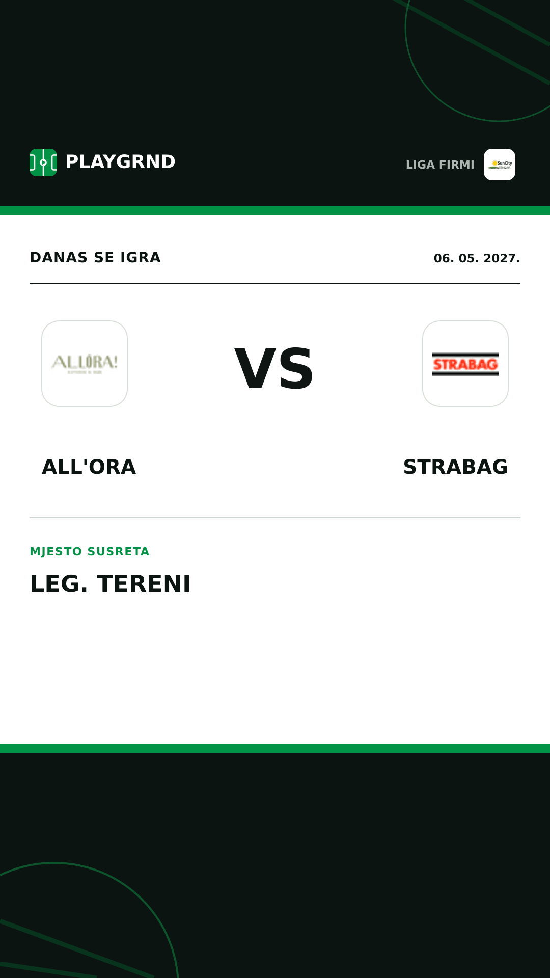 Instagram slika: All'Ora vs Strabag