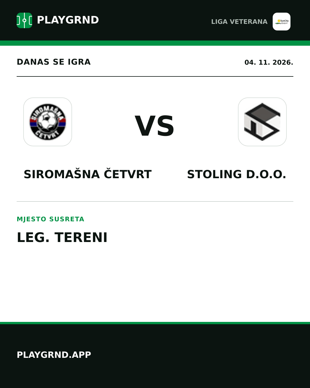 Instagram slika: Siromašna Četvrt vs Stoling D.O.O.