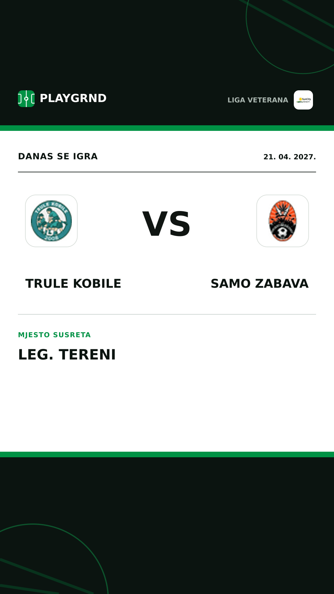 Instagram slika: Trule Kobile vs Samo Zabava