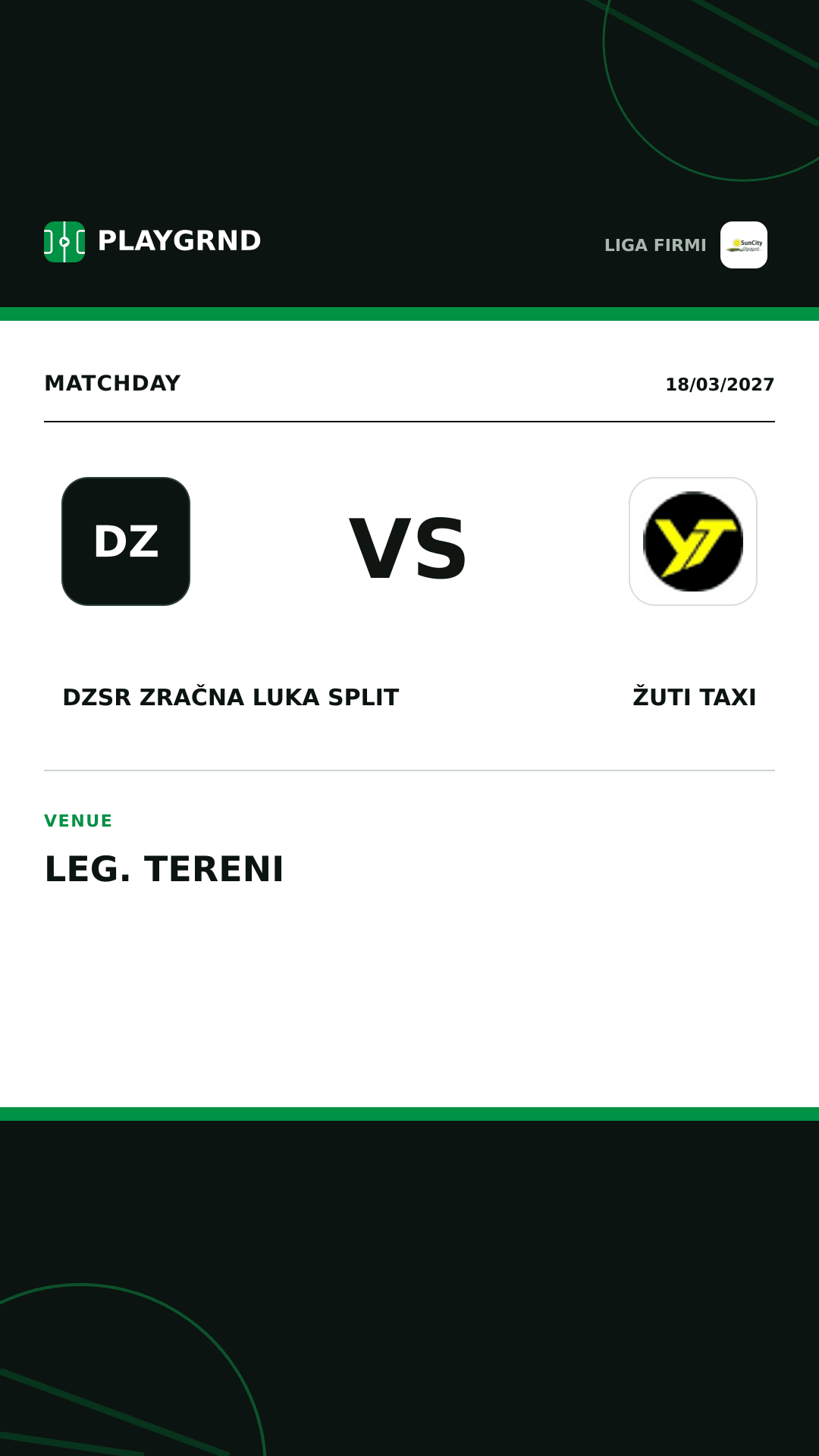 Instagram artwork: DZSR Zračna Luka Split vs Žuti Taxi
