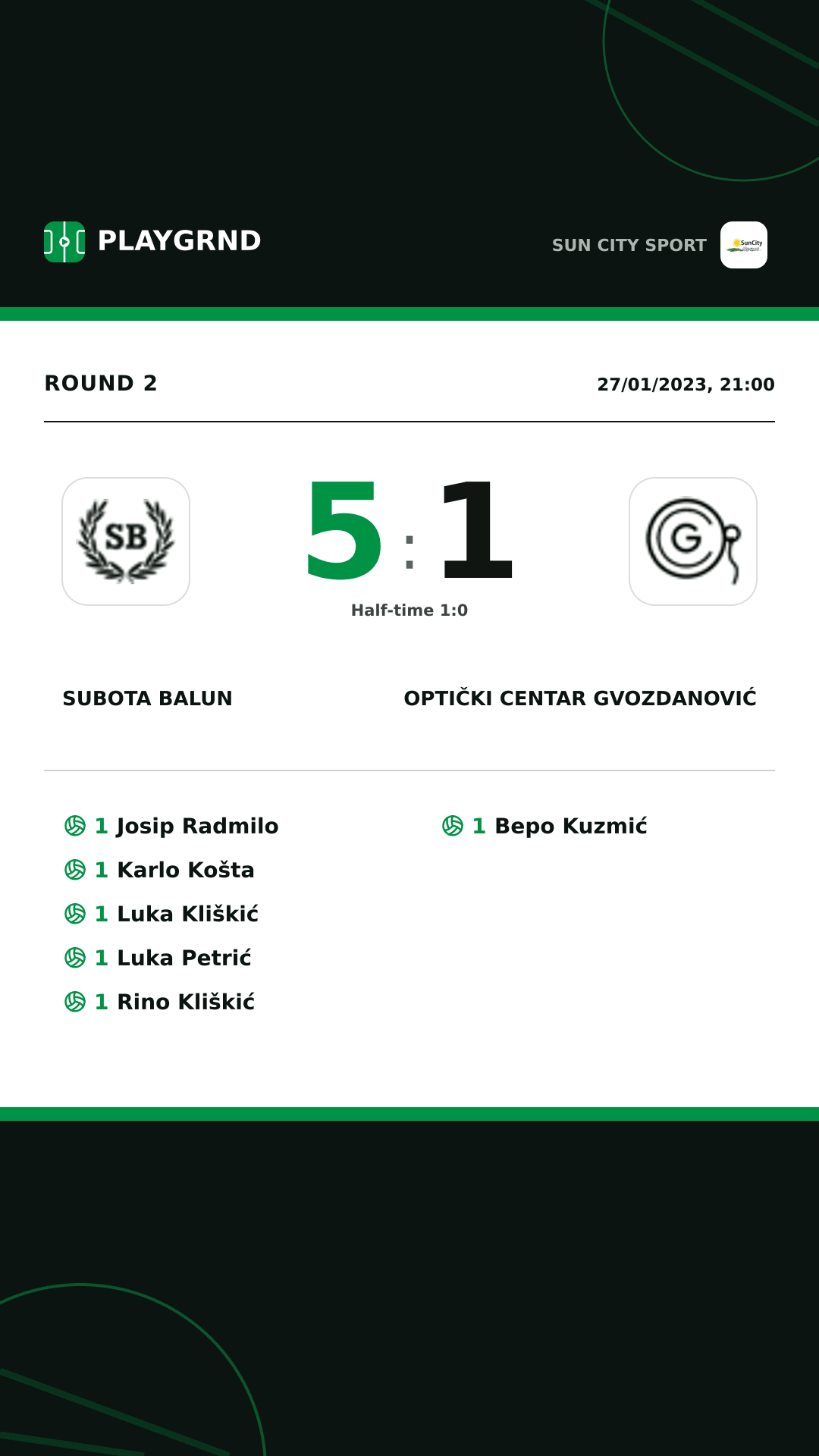 Instagram artwork: Subota Balun 5:1 Optički Centar Gvozdanović