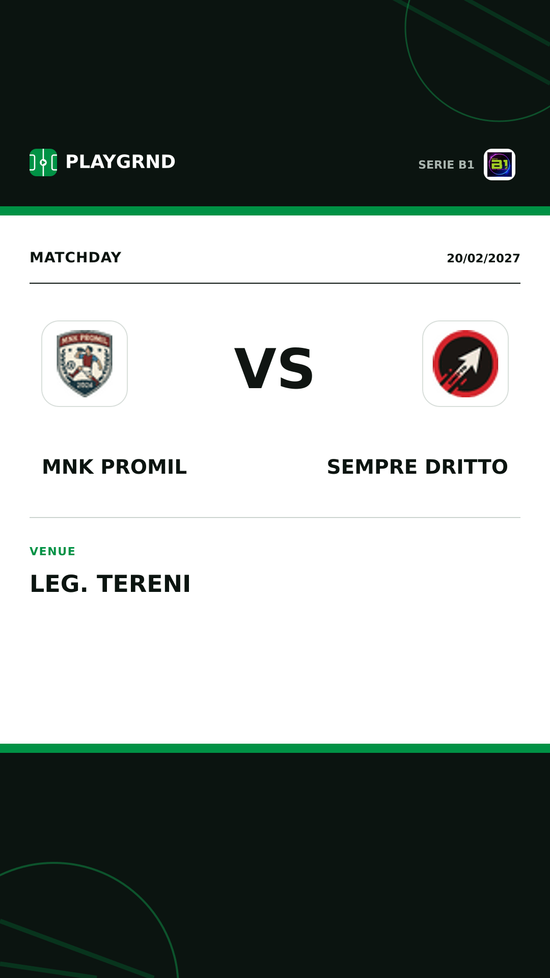 Instagram artwork: Mnk Promil vs Sempre Dritto