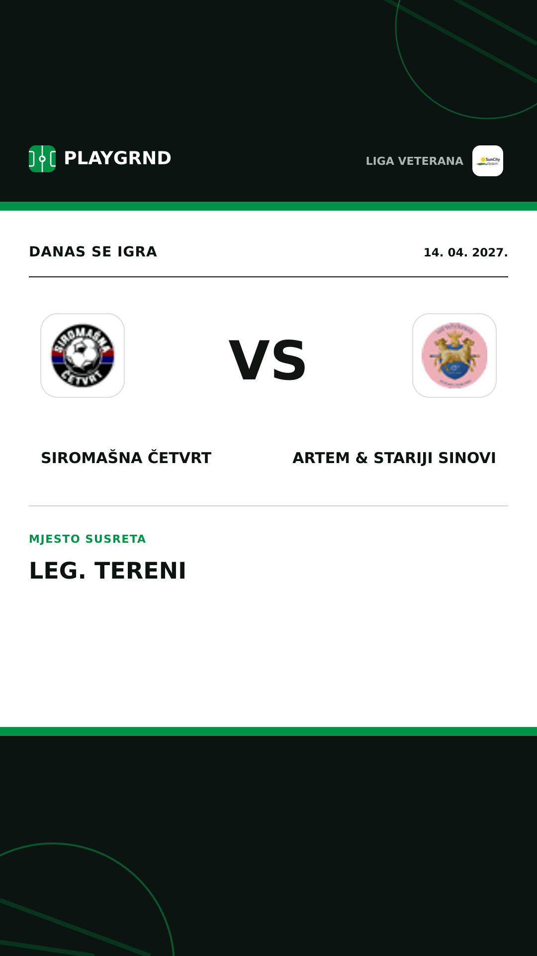 Instagram slika: Siromašna Četvrt vs Artem & Stariji Sinovi