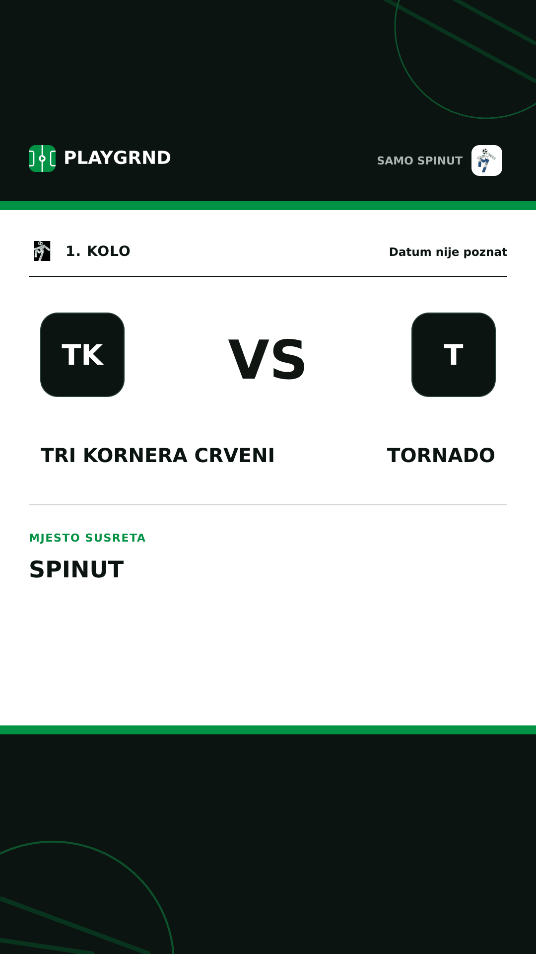 Instagram slika: Tri kornera crveni vs Tornado