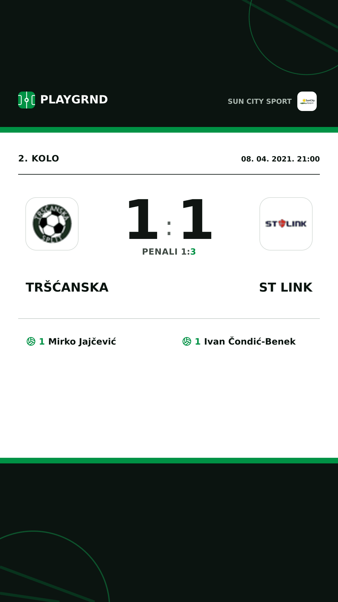 Instagram slika: Tršćanska 1:1 ST Link