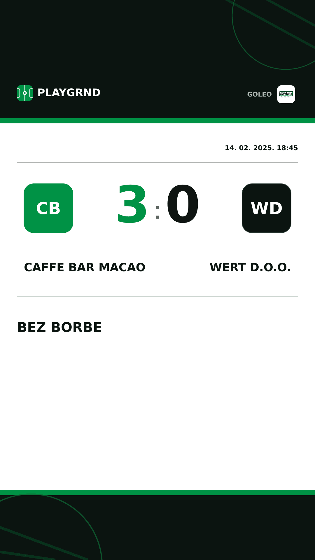 Instagram slika: Caffe bar Macao 3:0 Wert d.o.o.