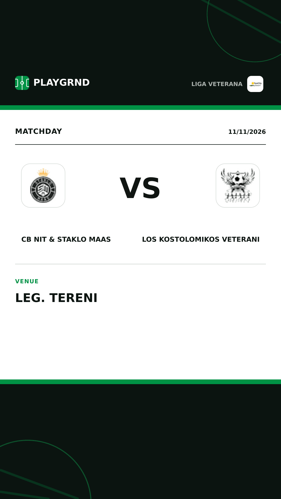 Instagram artwork: CB Nit & Staklo Maas vs Los Kostolomikos Veterani
