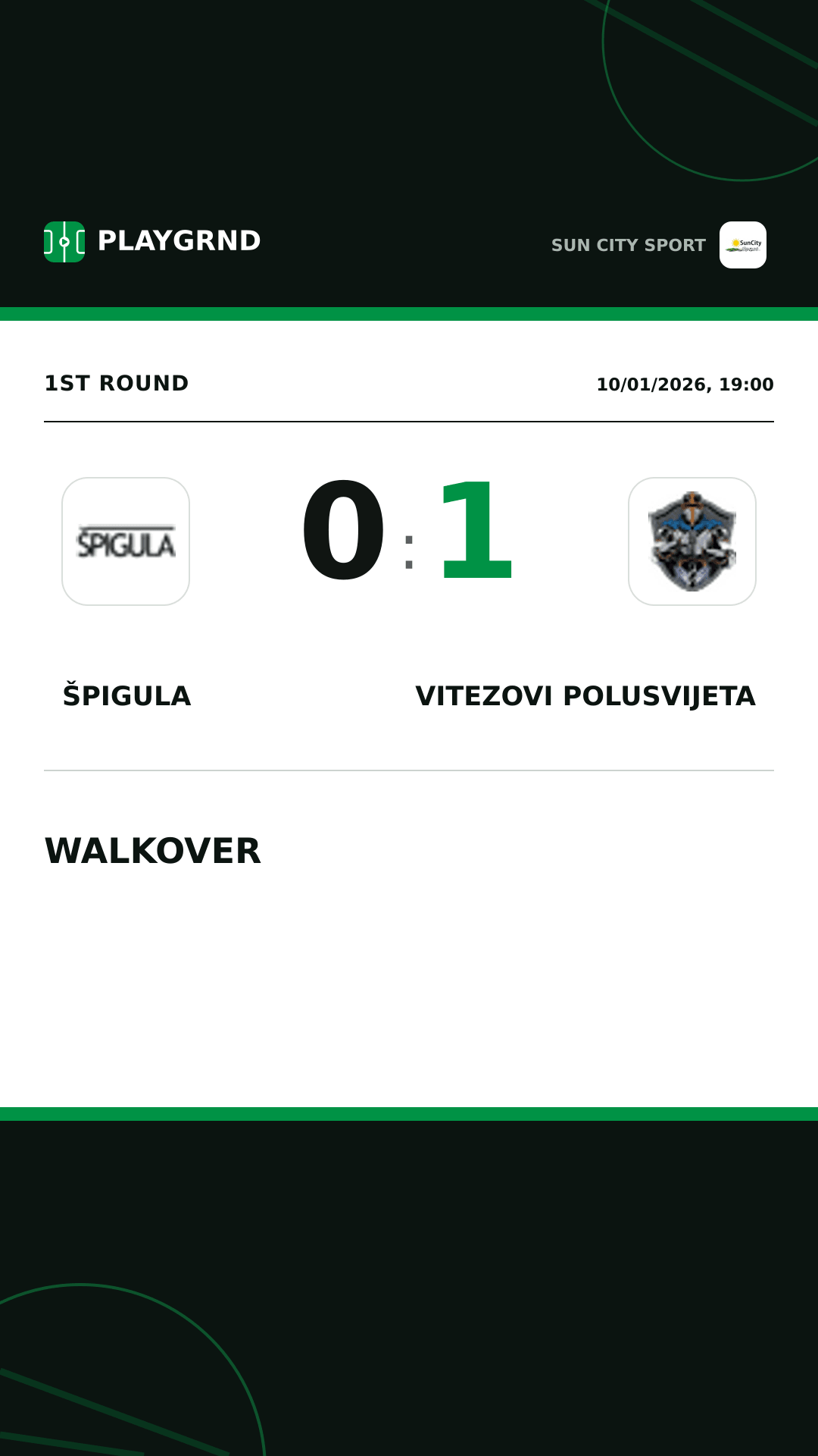 Instagram artwork: Špigula 0:1 Vitezovi Polusvijeta