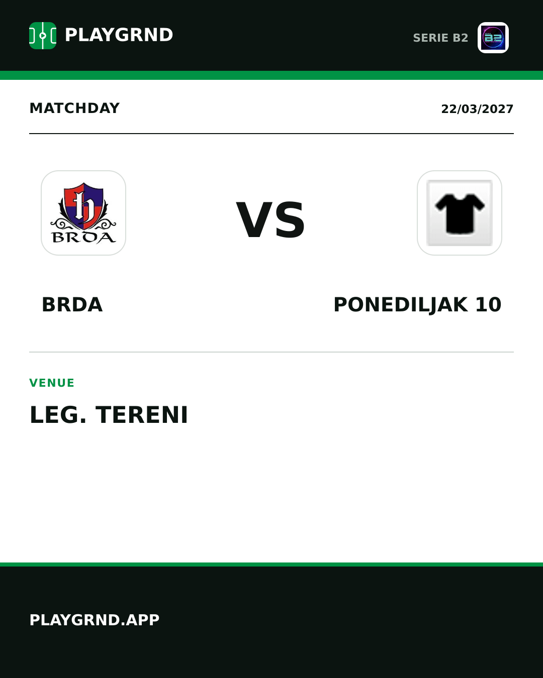 Instagram artwork: Brda vs Ponediljak 10