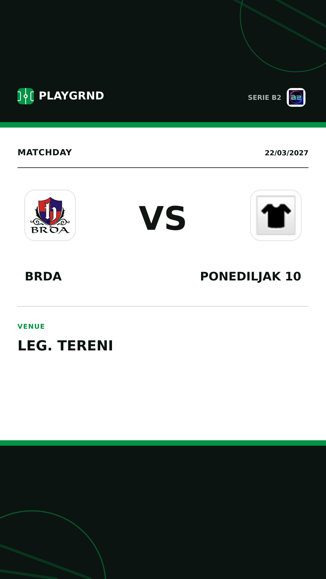 Instagram artwork: Brda vs Ponediljak 10