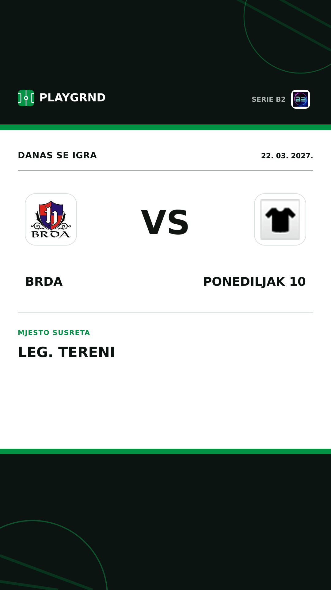 Instagram slika: Brda vs Ponediljak 10