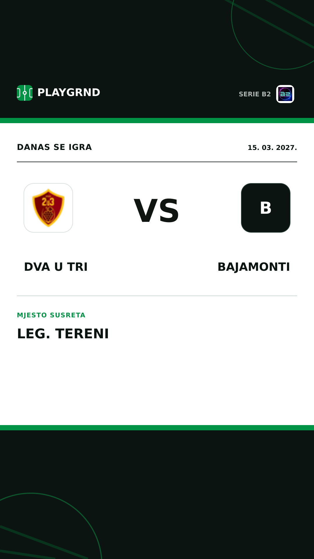 Instagram slika: Dva U Tri vs Bajamonti