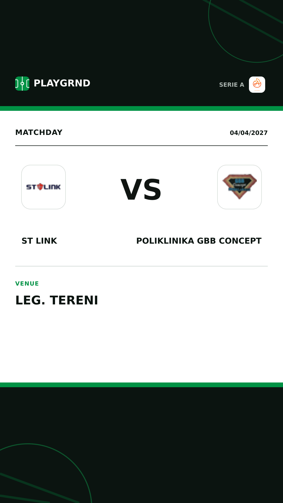 Instagram artwork: ST Link vs Poliklinika Gbb Concept