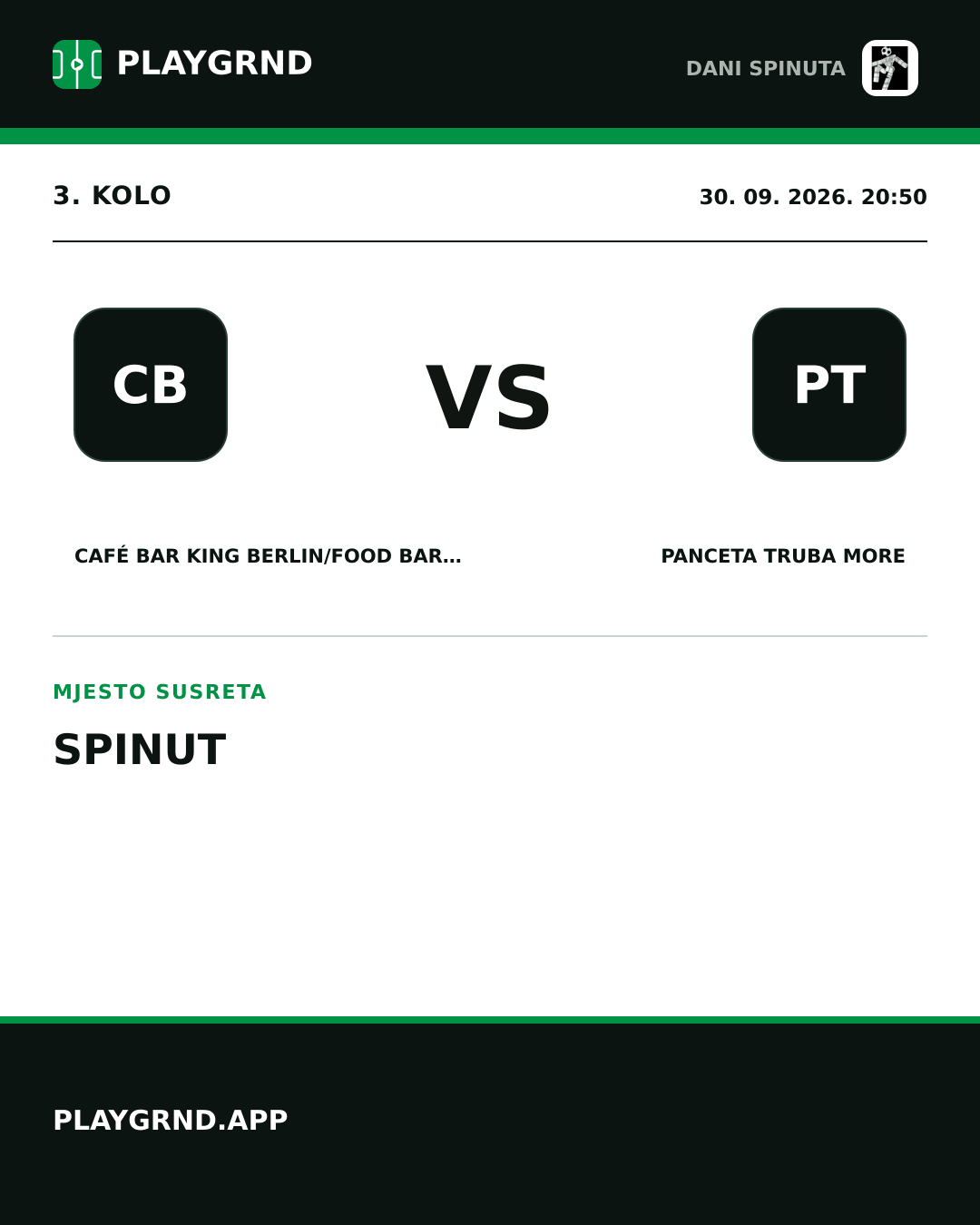 Instagram slika: Café Bar King Berlin/Food Bar Gabine vs Panceta Truba More