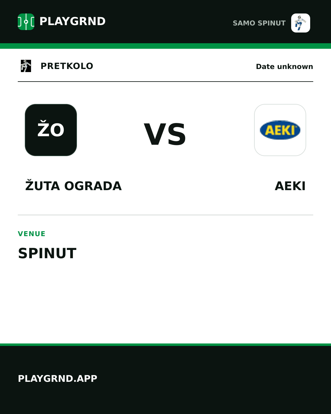 Instagram artwork: Žuta ograda vs AEKI